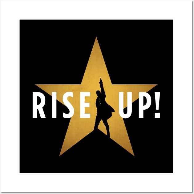 Rise Up! Hamilton Musical Broadway Wall Art by redesignBroadway